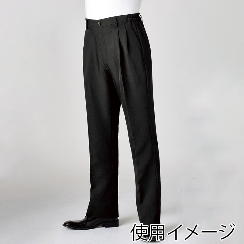 住商モンブラン(株) GS7861-1_LL パンツ 男女兼用　LL 黒 1枚（ご注文単位1枚）【直送品】