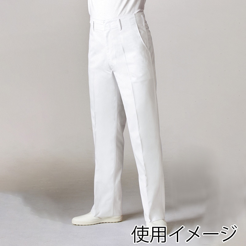 住商モンブラン(株) TC7601-2_115 スラックス メンズ 115 白 1枚(ご注文単位1枚)【直送品】