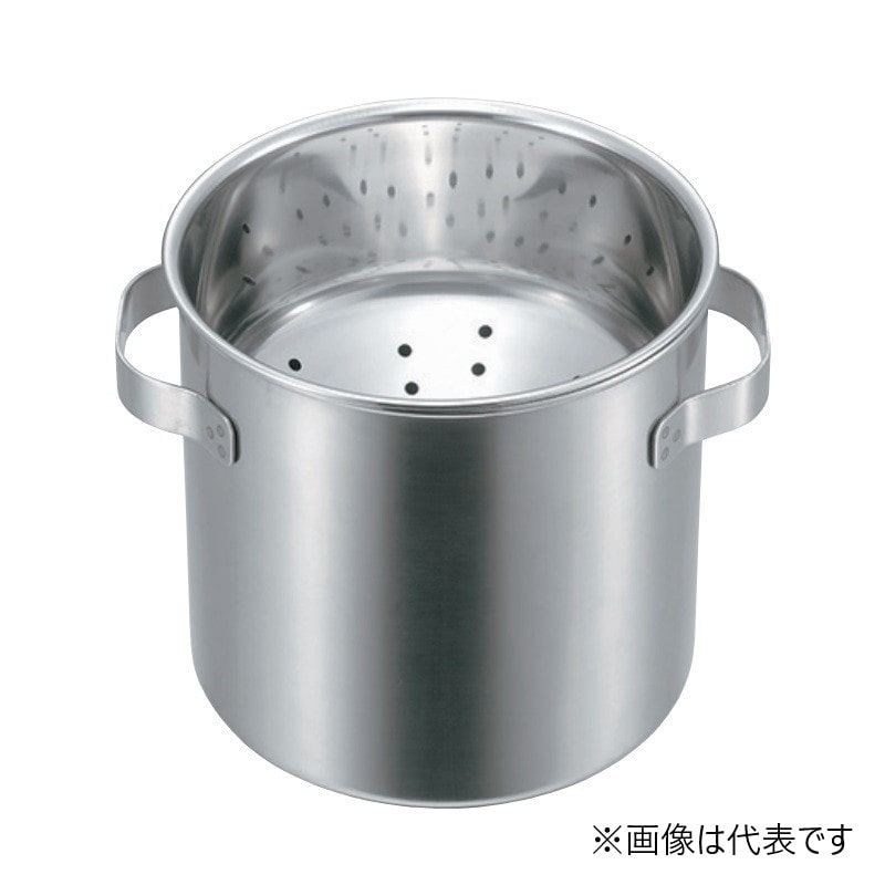 スギコ産業 18-8 天ぷらかす入れ 手付 中 ST0020-SH-4920H-チュウ 1個（ご注文単位1個）【直送品】