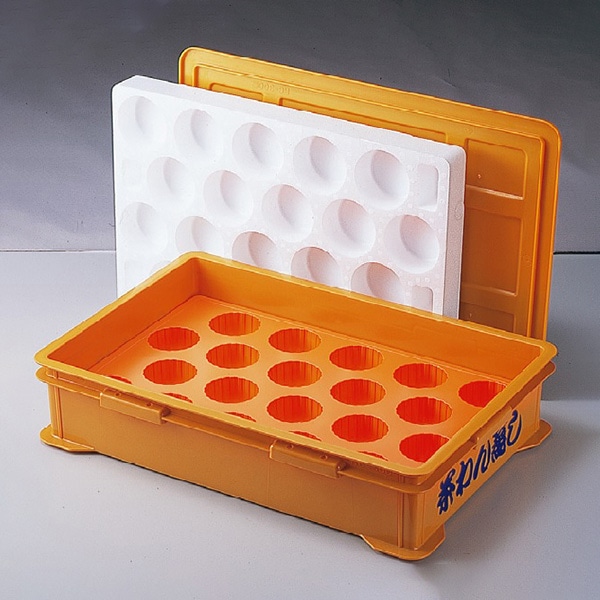 若泉漆器 コンテナ 茶碗蒸し 20ヶ入 1-114-4 1個(ご注文単位1個)【直送品】