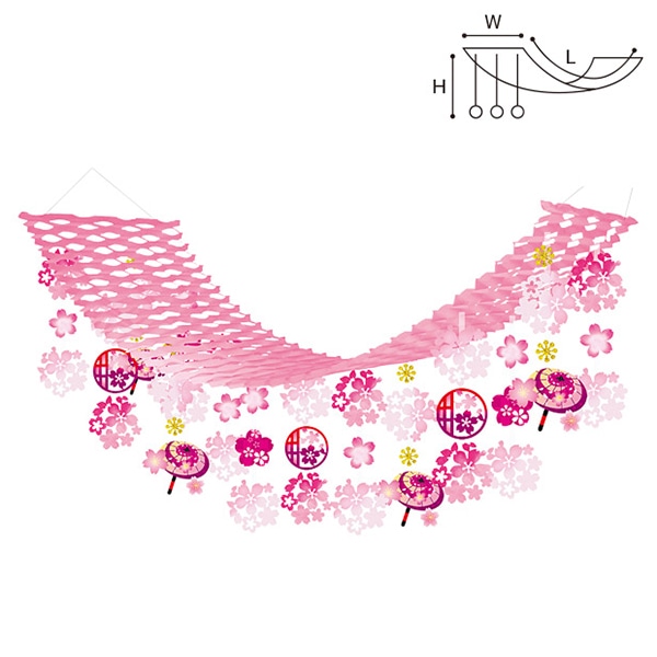 アルファ レトロ桜プリーツハンガー TA1-1200 1個(ご注文単位1個)【直送品】