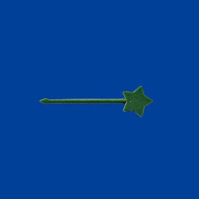 アサヒ徳島 星型ピックス　#60　ダークグリーン　バラ 100本入  100本/袋（ご注文単位1袋）【直送品】