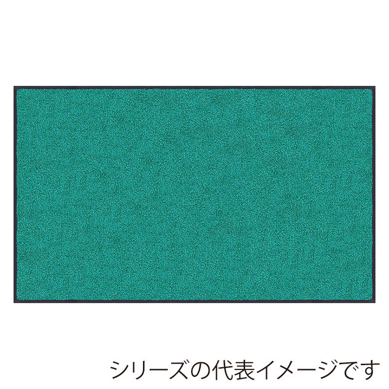 クリーンテックス・ジャパン 玄関マット 万能タイプ スタンダードマット S ジェイド・グリーン 60×90cm AM00026 1枚（ご注文単位1枚）【直送品】