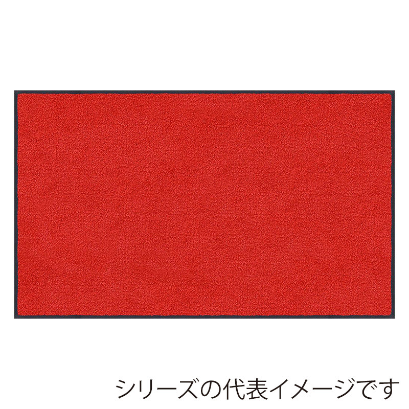 クリーンテックス・ジャパン 玄関マット 万能タイプ スタンダードマット S レッド 75×90cm AM00041 1枚(ご注文単位1枚)【直送品】