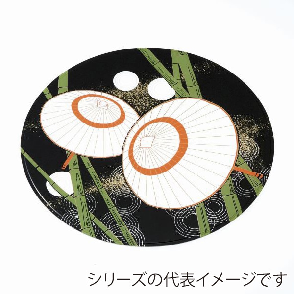 ニシキ 重箱容器 飛鳥 丸型 フタ 30 フタ じゃのめ傘 5枚/袋(ご注文単位4袋)【直送品】