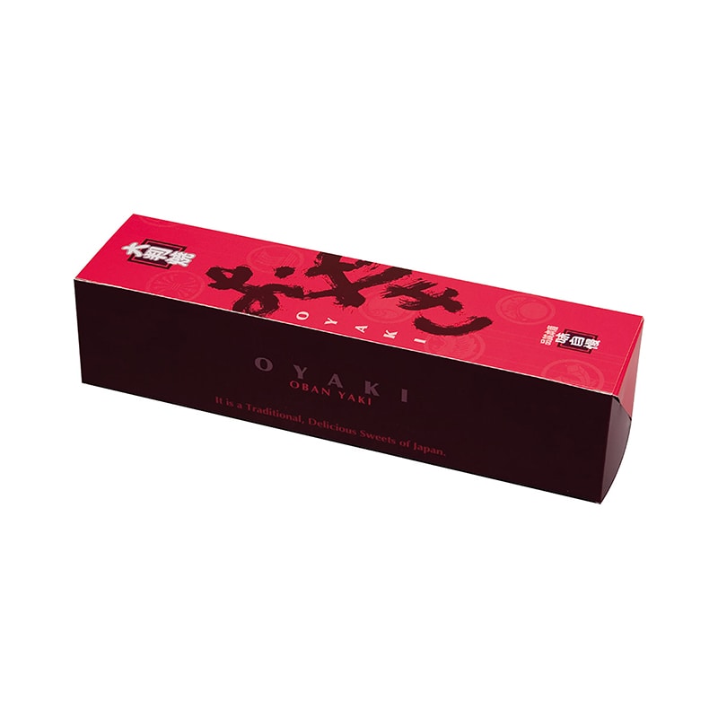 ペーパークラフト 食品箱 大判焼箱 SDR100B 130131 100枚/袋(ご注文単位3袋)【直送品】