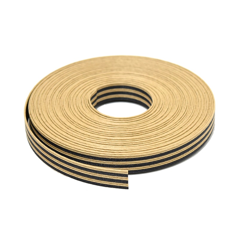 紺屋商事 紙バンド 10m 茶/黒ツートン 00000271 1巻(ご注文単位1巻)【直送品】