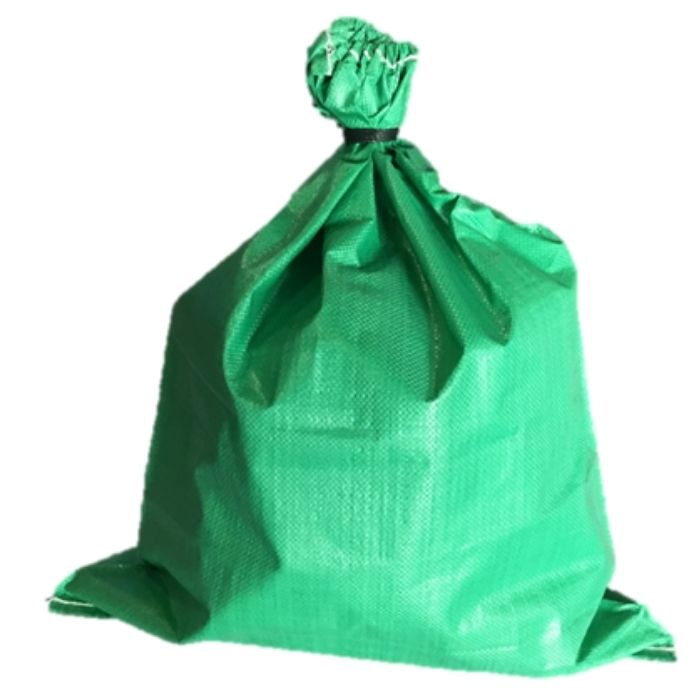 三愛 PP強力土のう袋 緑色 480×620mm  400枚/包（ご注文単位1包）【直送品】