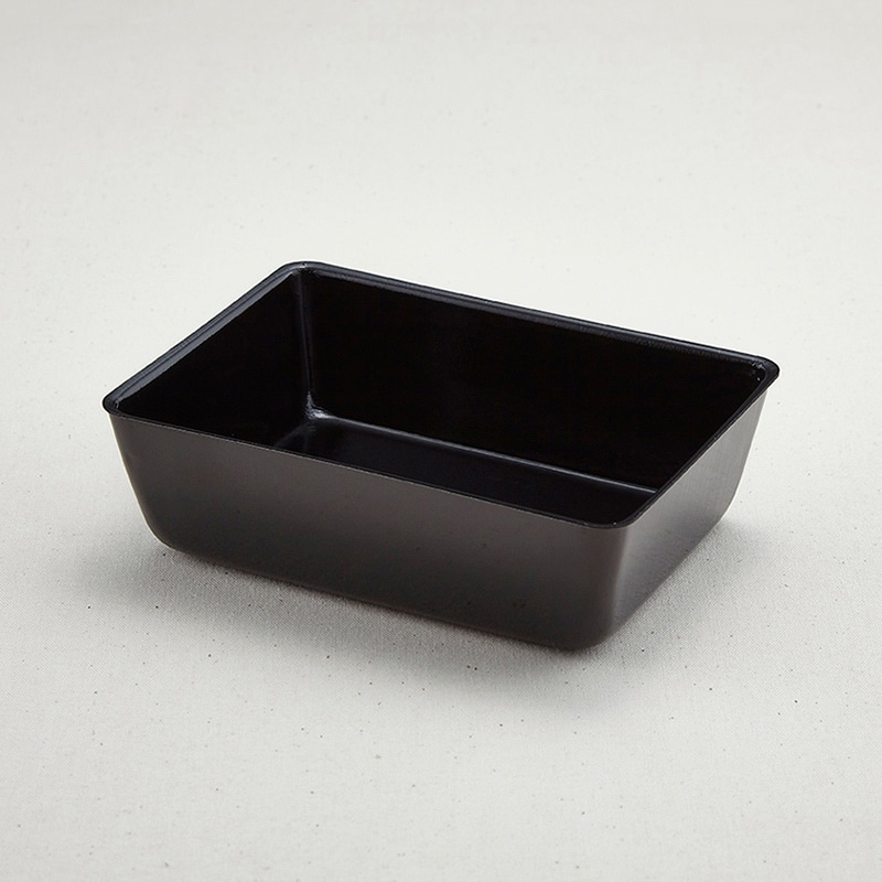 青葉紙業 弁当容器 本体 BS-40 くろ 201583 50個/袋(ご注文単位14袋)【直送品】