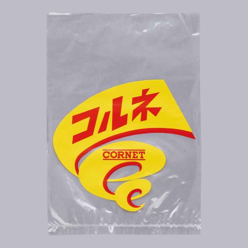 大阪ポリヱチレン販売 パン袋 レトロ調 コルネ No.96 6190 100枚/袋(ご注文単位10袋)【直送品】