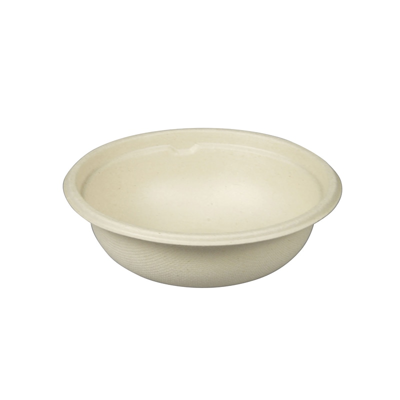 惣菜サラダ容器 BB竹バガス ボウルM 小 50枚/袋(ご注文単位24袋)【直送品】