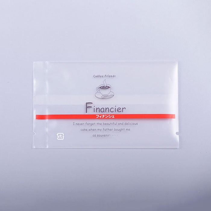 cotta 規格袋 カフェ フィナンシェ 61665 100枚/袋(ご注文単位100袋)【直送品】