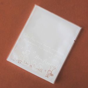 cotta ガス袋 TMバリア二ツ折袋マット 小 70263 ボナペティ ホワイト 100枚/袋(ご注文単位1袋)【直送品】