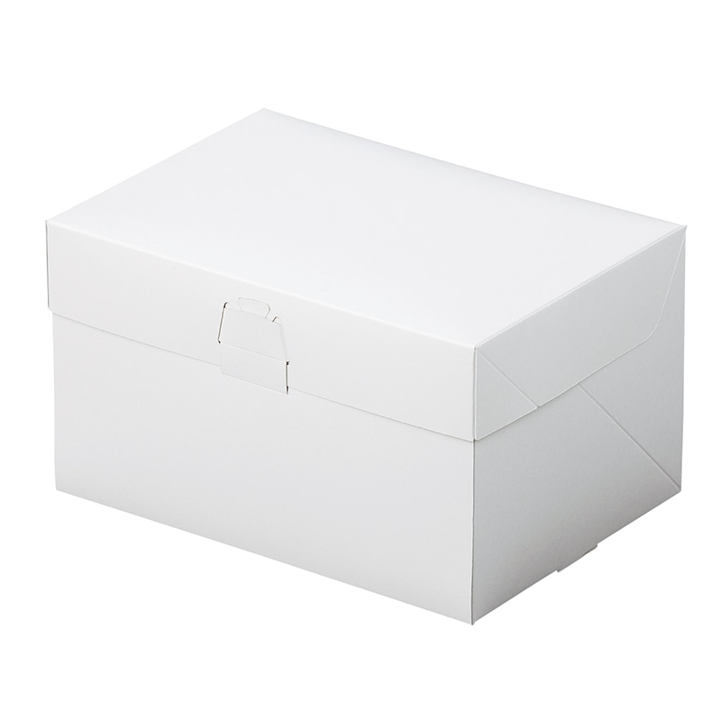 cotta ケーキ箱 ロックBOX 120 5×7 76408 ホワイト 25枚/束(ご注文単位1束)【直送品】