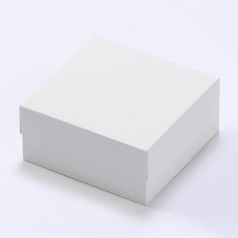 cotta ケーキ箱ロックBOX65 トレーなし 160角 76475 プレス 50枚/束(ご注文単位1束)【直送品】