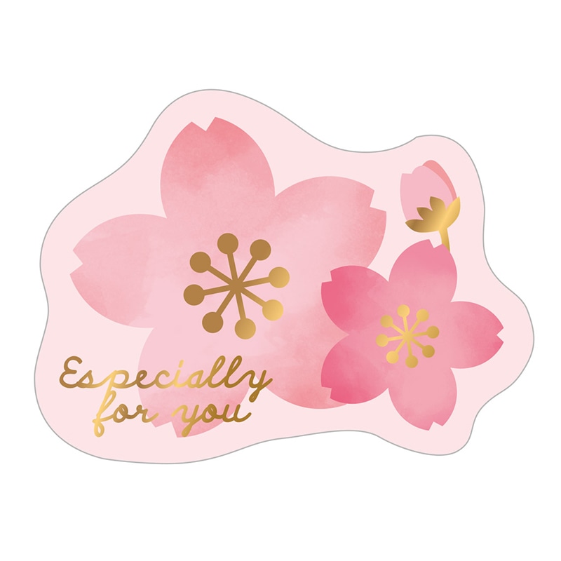 cotta シール 桜 Especially for you 92110 100枚/束(ご注文単位1束)【直送品】