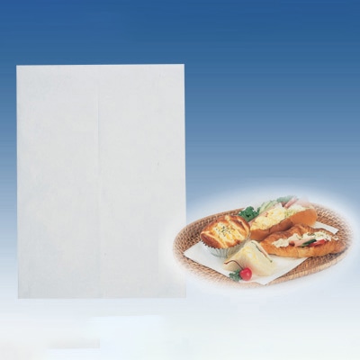 cotta パン用純白ロール 394×363 6切 5462 100枚/袋(ご注文単位1袋)【直送品】