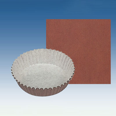 cotta ペットカップ丸型 80径 6175 茶ベタ 300枚/束(ご注文単位1束)【直送品】