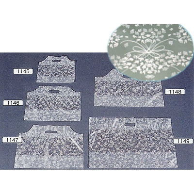 cotta 手提袋 ケーキ2個用 1145 ブーケ柄 100枚/束(ご注文単位1束)【直送品】