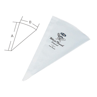 cotta 絞り袋 ホワイト・サム 5-50 8445 1枚(ご注文単位1枚)【直送品】