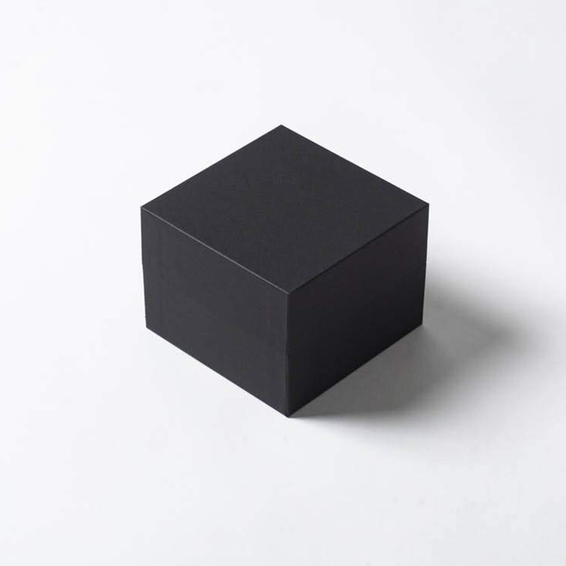 星野 ペーパーボックス　ピーボックス P-BOX-S 5　ブラック　315455 5個/束（ご注文単位1束）【直送品】
