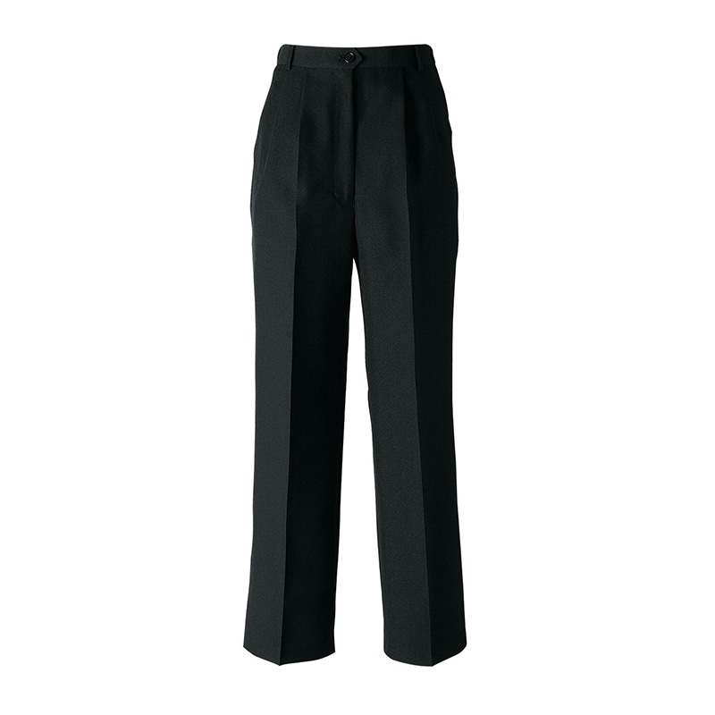セブンユニフォーム パンツ　女性用　後ゴム入 9L　ブラック DL2907-9　1枚（ご注文単位1枚）【直送品】