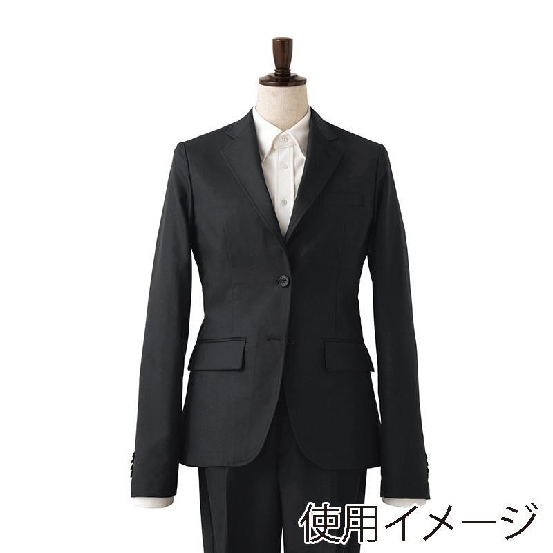 セブンユニフォーム ジャケット　女性用 15号　チャコール DD2765-8　1枚（ご注文単位1枚）【直送品】