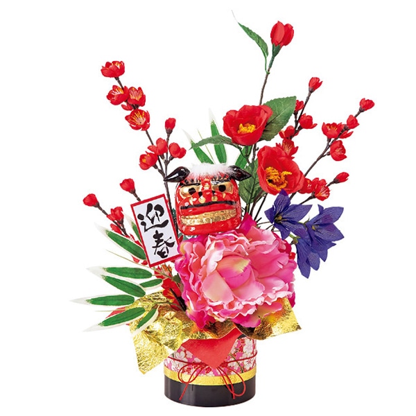 アルファ 正月獅子舞スタンド TE7-1204 1個(ご注文単位1個)【直送品】
