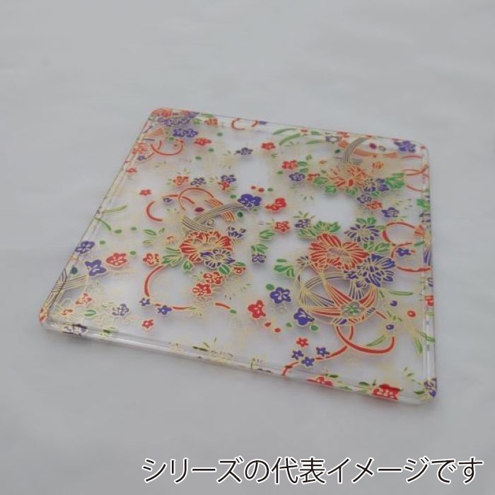 ニシキ 重箱容器 飛鳥 角型 フタ 1尺 フタ 手まり 5枚/袋（ご注文単位4袋）【直送品】