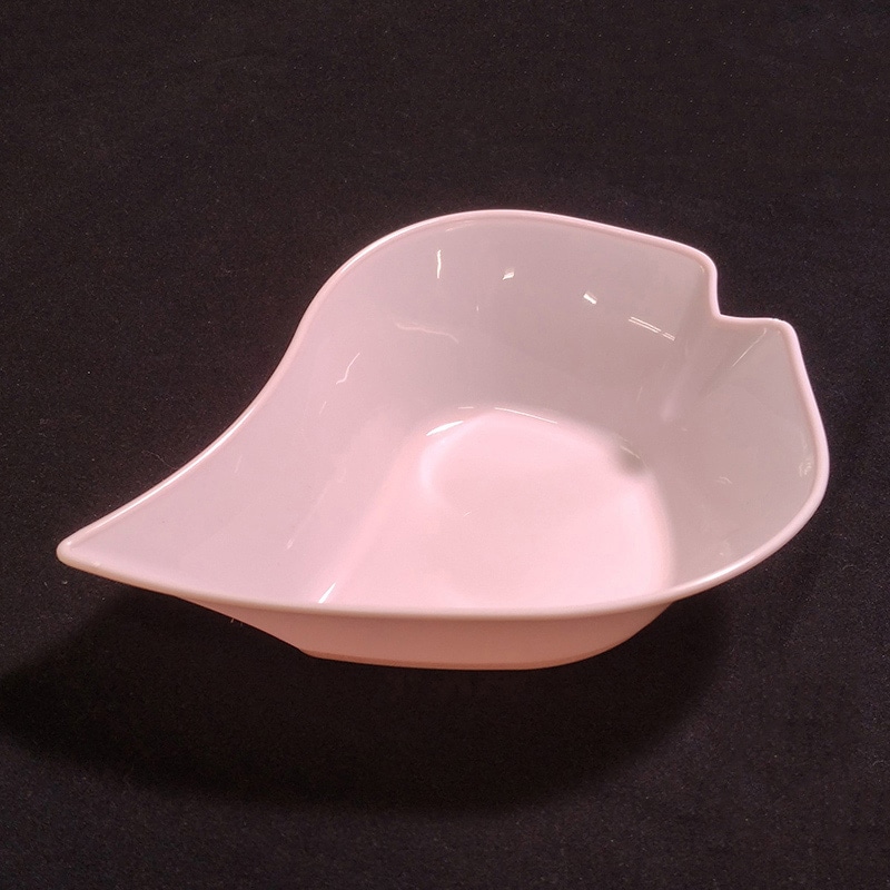 ニシキ プラスチック皿 若桜 13 ピンク 25枚/袋（ご注文単位16袋）【直送品】