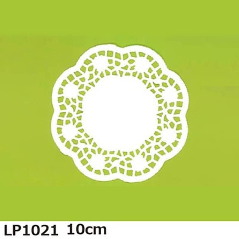 アームカンパニー レースペーパー レースドイリーローズ 10cm LP1021 1パック（ご注文単位5パック）【直送品】