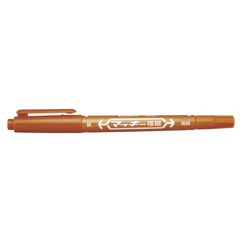 ゼブラ 油性マーカー　マッキー極細 MO-120-MC-E 茶 1本（ご注文単位10本）【直送品】