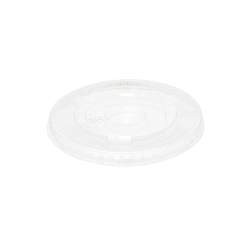 HEIKO 透明カップ A-PET 平蓋 口径92mm用 穴無 透明 50個/袋