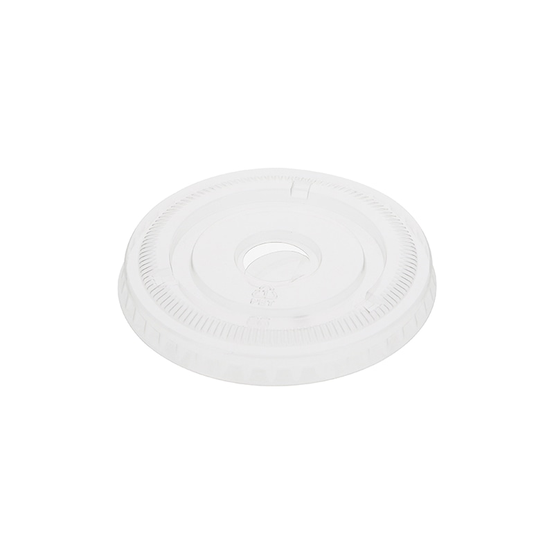 HEIKO 透明カップ A-PET 平蓋 口径85mm用 C穴付 透明 50個/袋