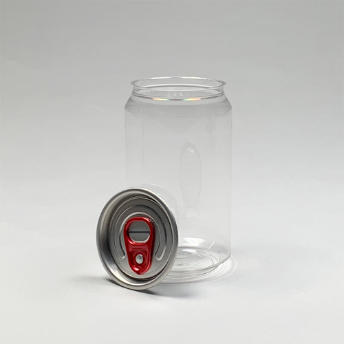 BMターゲット 缶シーリング専用容器 円柱 330ml フルオープン 赤タブ Y-YLS330-fullopen-R 1個(ご注文単位200個)【直送品】