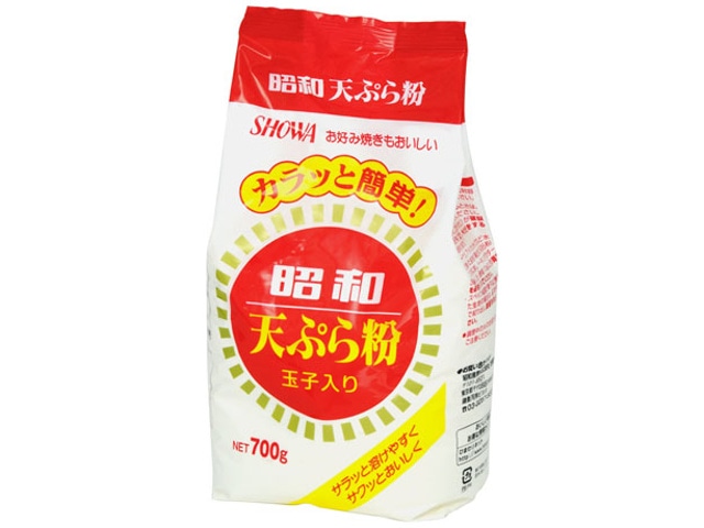 昭和産業 天ぷら粉　玉子入り 700g 常温 1袋※軽（ご注文単位1袋）※注文上限数12まで【直送品】