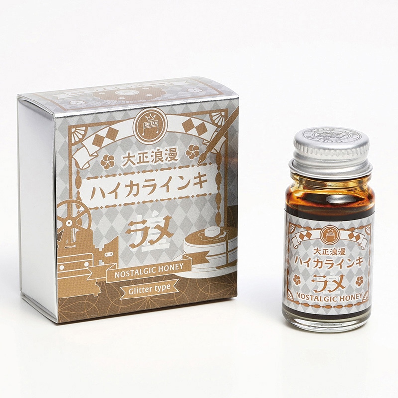 寺西化学工業 ギター 大正浪漫 ハイカラインキ ラメ ノスタルジックハニー TRHGL-12ML-T67 1個(ご注文単位1個)【直送品】