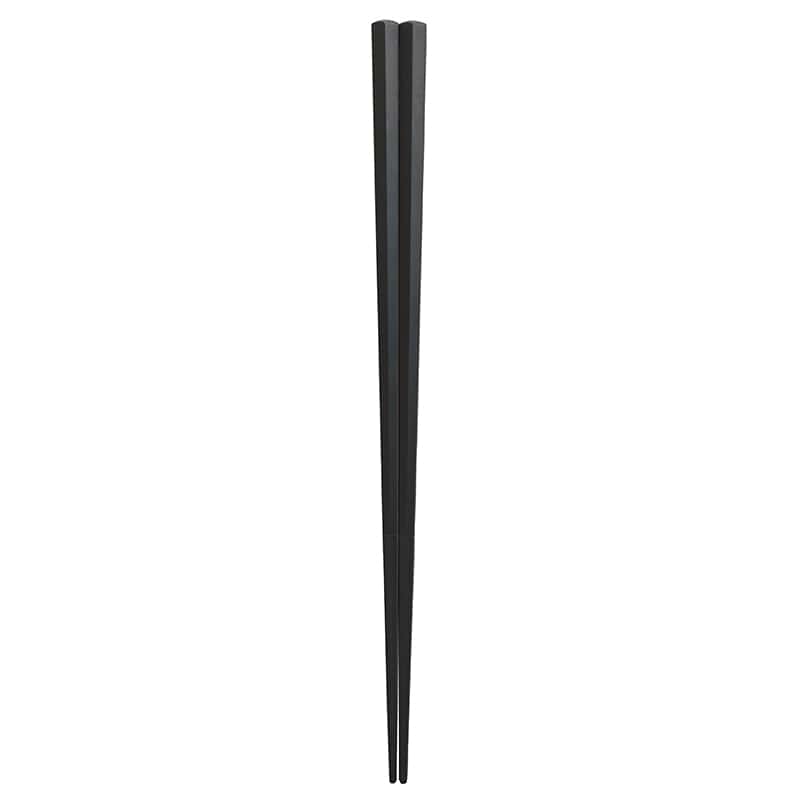 やなぎプロダクツ PBT業務用箸 23cm　黒　50膳 JA-018 1袋（ご注文単位10袋）【直送品】
