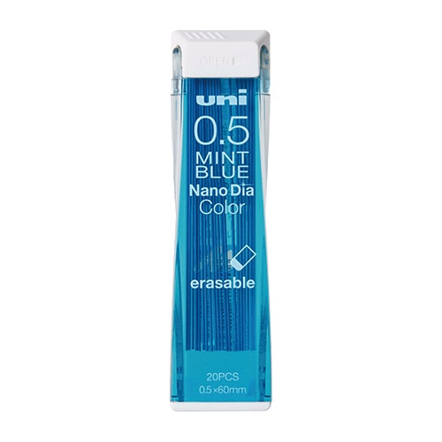 U05202NDC.32 ナノダイヤシャープ芯0.5 ミントブルー 1本 (ご注文単位1本)【直送品】