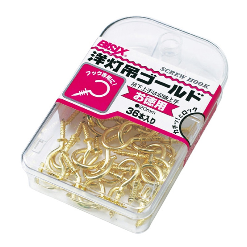 ミツヤ 洋灯吊 お徳用 ゴールド 36本箱入 BX2-16 1個(ご注文単位5個)【直送品】