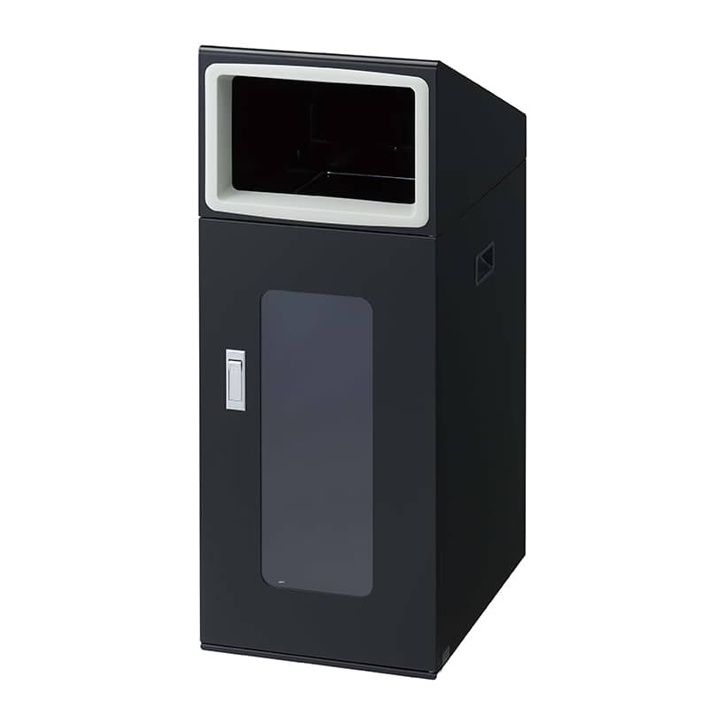山崎産業 リサイクルボックス 屋外用 NTOS-50 70L BK-1 角穴投入口 ブラック YW-527L-ID 1台（ご注文単位1台）【直送品】