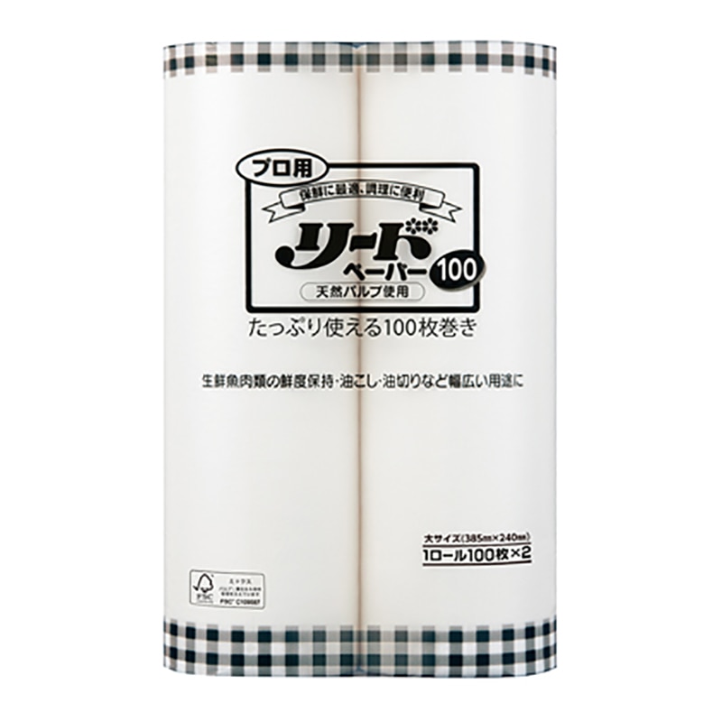 ライオン プロ用リードペーパー 大 1パック(100枚×2本)