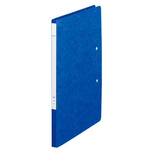 F-307-5 パンチレスファイル 2ツ折 A4 藍 1冊 (ご注文単位1冊)【直送品】