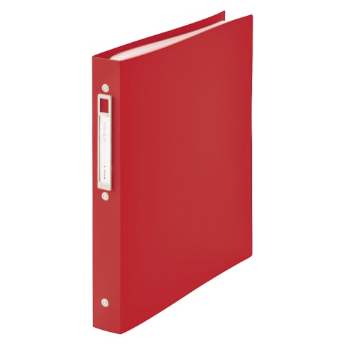 N-7683-3 クリヤーブック 20P レッド 1冊 (ご注文単位1冊)【直送品】
