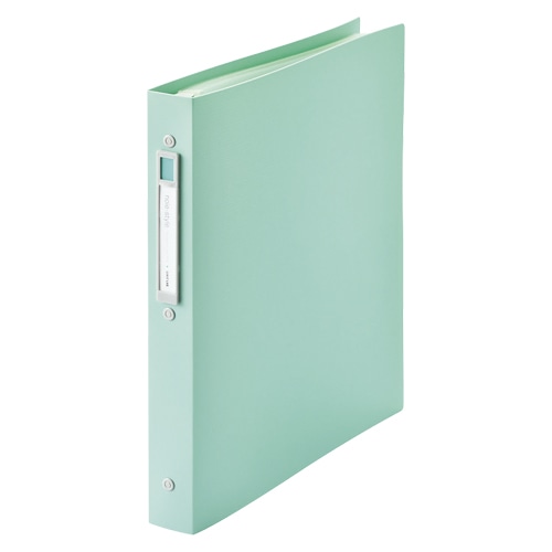 N-7683-19 クリヤーブック 20P ライトグリーン 1冊 (ご注文単位1冊)【直送品】