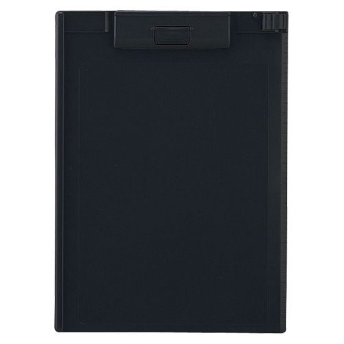 A-977U-24 クリップボードA4E 黒 1枚 (ご注文単位1枚)【直送品】