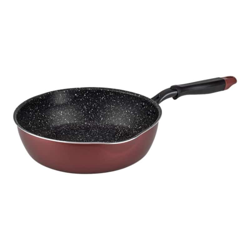 和平フレイズ メガフッカNEO IH対応 フライパン ワインレッド 28cm RB-1748 1個（ご注文単位1個）【直送品】