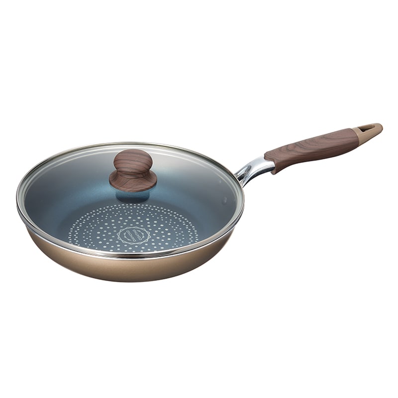 和平フレイズ ブラナーノ2 IH対応ガラス蓋付フライパン 26cm MB-2389 1個（ご注文単位1個）【直送品】