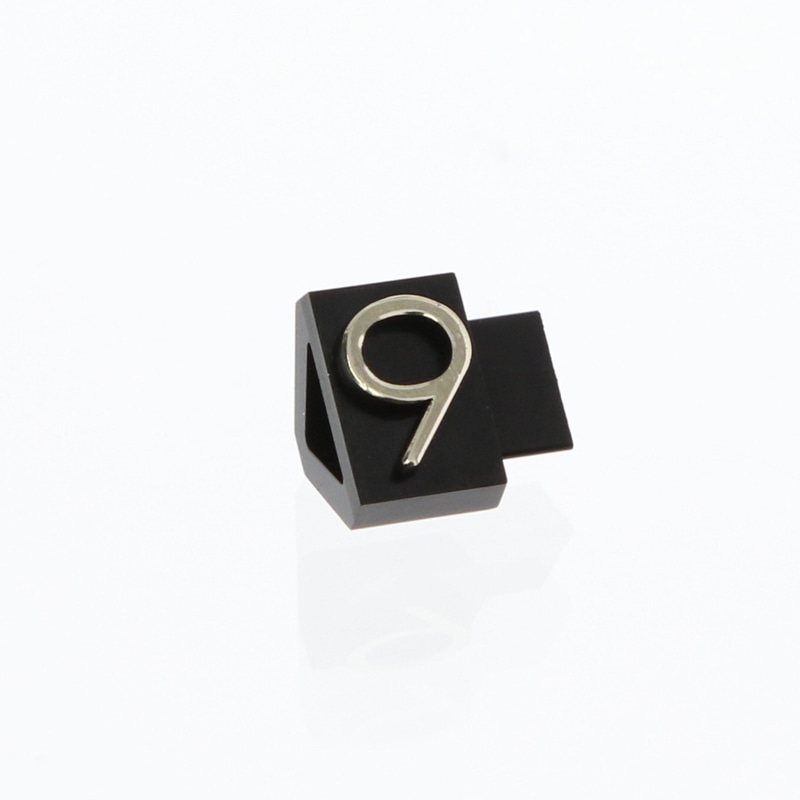 友屋 プライスキューブ L　金 単品「9」　07105GD9 1袋（ご注文単位1袋）【直送品】