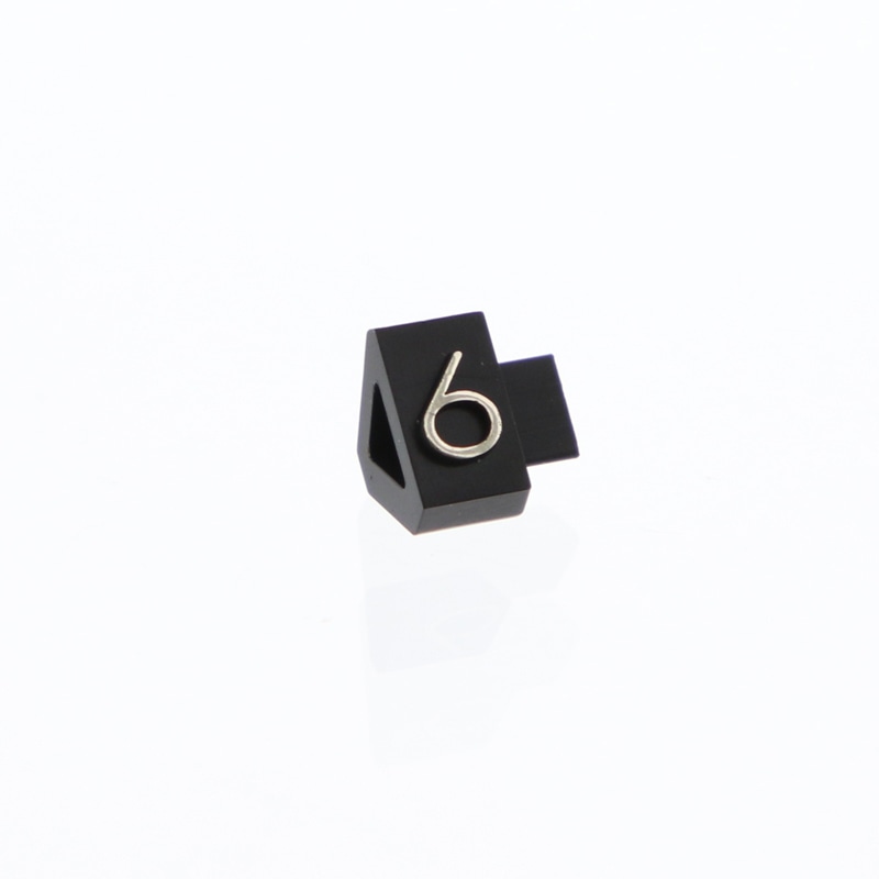 友屋 プライスキューブ M　金 単品「6」　07106GD6 1袋（ご注文単位1袋）【直送品】